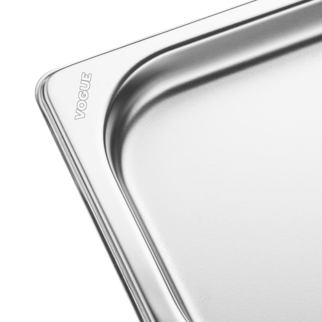 Plateau inox GN 2/4 Vogue 20mm — FU260