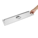 Couvercle inox Vogue GN 2/4 — FU265
