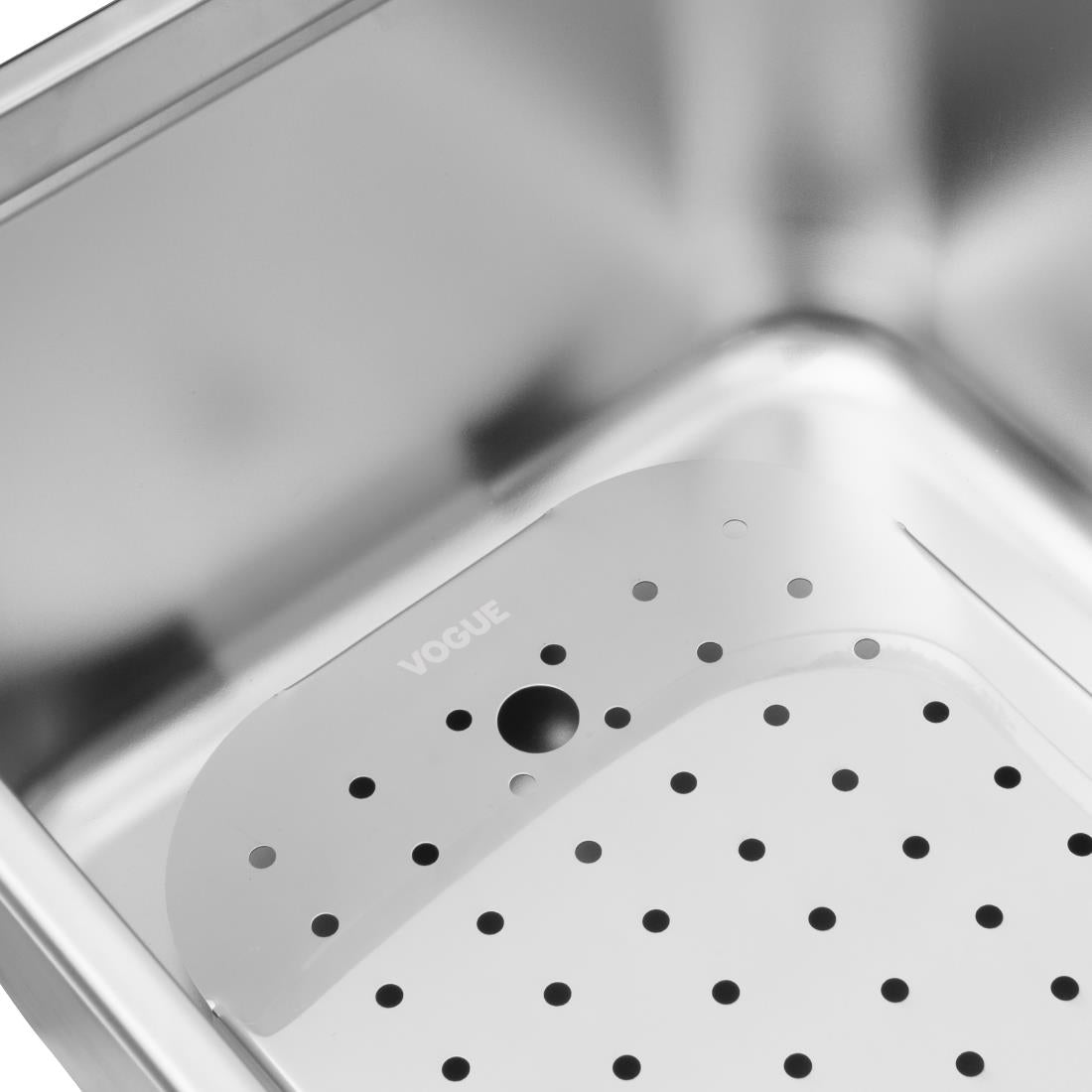 Égouttoir en acier inoxydable Vogue pour GN 1/2 — FU267