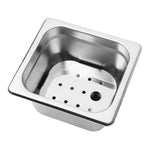 Égouttoir en acier inoxydable Vogue pour GN 1/6 — FU270