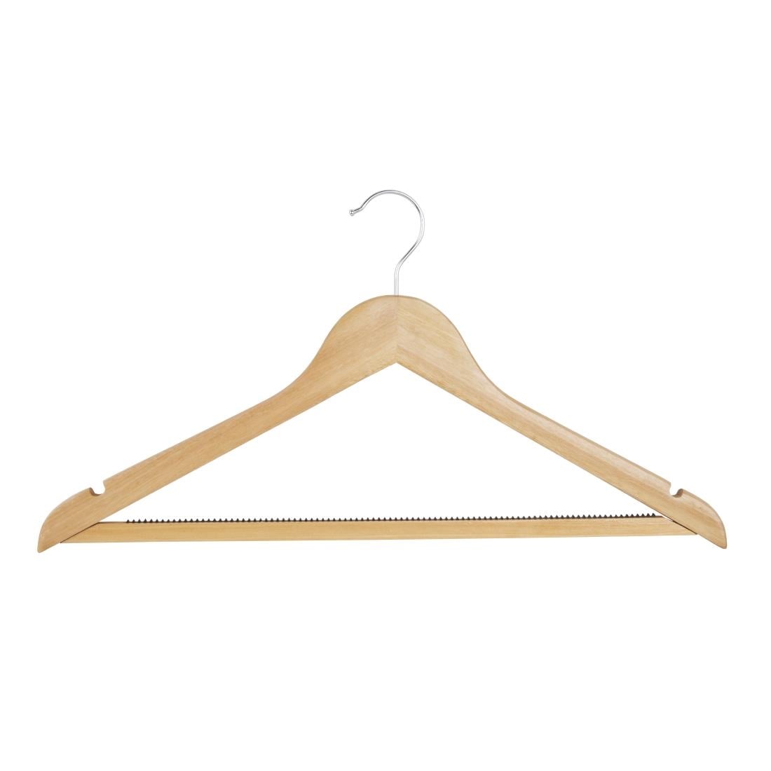 Cintres en bois naturel Bolero (lot de 10) — FU399