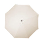 Parasol rond Bolero Seville 3m crème — FU503