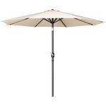 Parasol rond Bolero Seville 3m crème — FU503