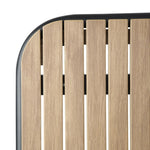 Table rectangulaire effet bois Bolero Santorini 1400mm — FU536
