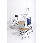 Chaises de terrasse pliantes Bolero Perth effet bois (lot de 2) — FU539