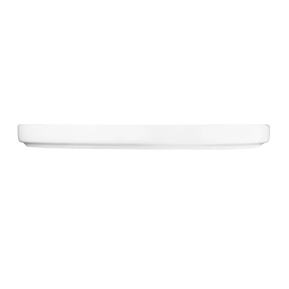 Assiettes plates rondes Olympia Whiteware 268mm (lot de 4) — FW814