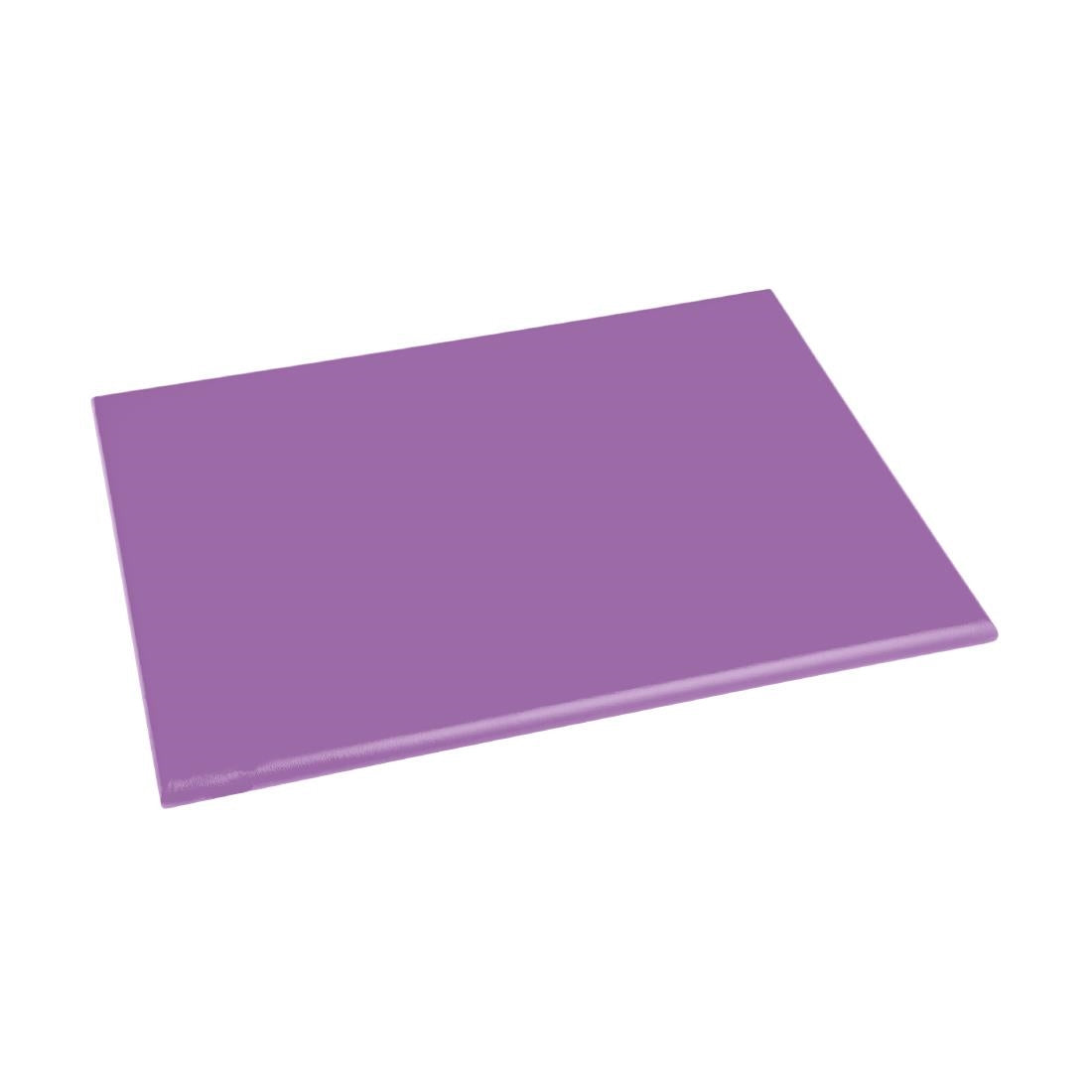 Petite planche à découper haute densité Hygiplas violette 229x305x12mm — FX100