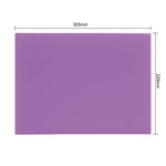 Petite planche à découper haute densité Hygiplas violette 229x305x12mm — FX100