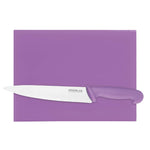 Petite planche à découper haute densité Hygiplas violette 229x305x12mm — FX100