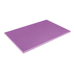 Planche à découper haute densité Hygiplas violette 450x300x25mm — FX102