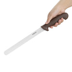 Couteau à génoise dentelé Hygiplas marron 254mm — FX122