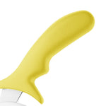Roulette à pizza Hygiplas jaune 102 mm — FX132