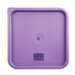 Grand couvercle carré pour boîte alimentaire Hygiplas violet — FX145