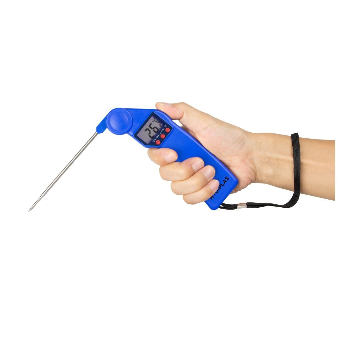 Thermomètre à code couleur Hygiplas Easytemp bleu — FX146