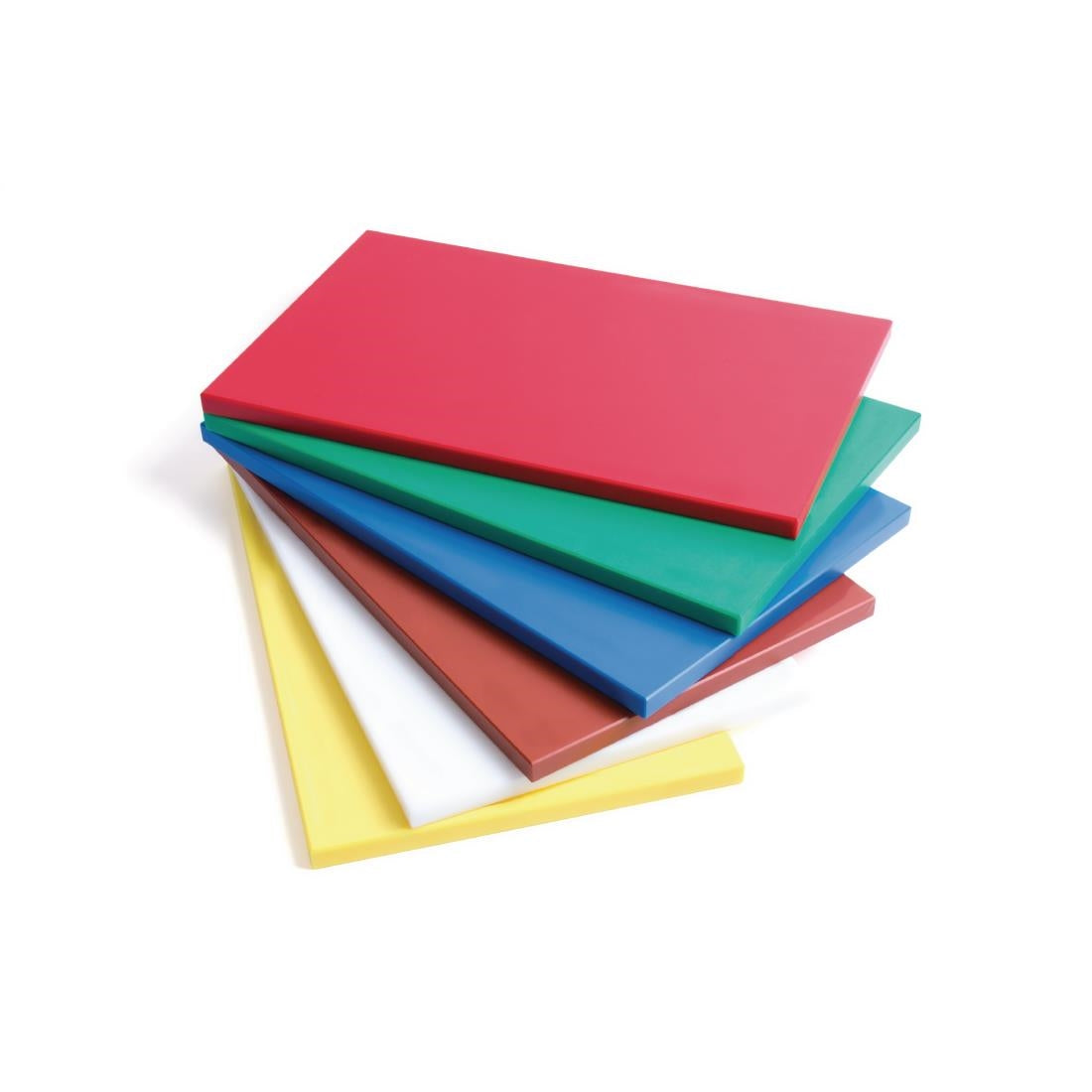 Planche à découper GN1/1 en polyéthylène haute densité Gastro M marron — GN340