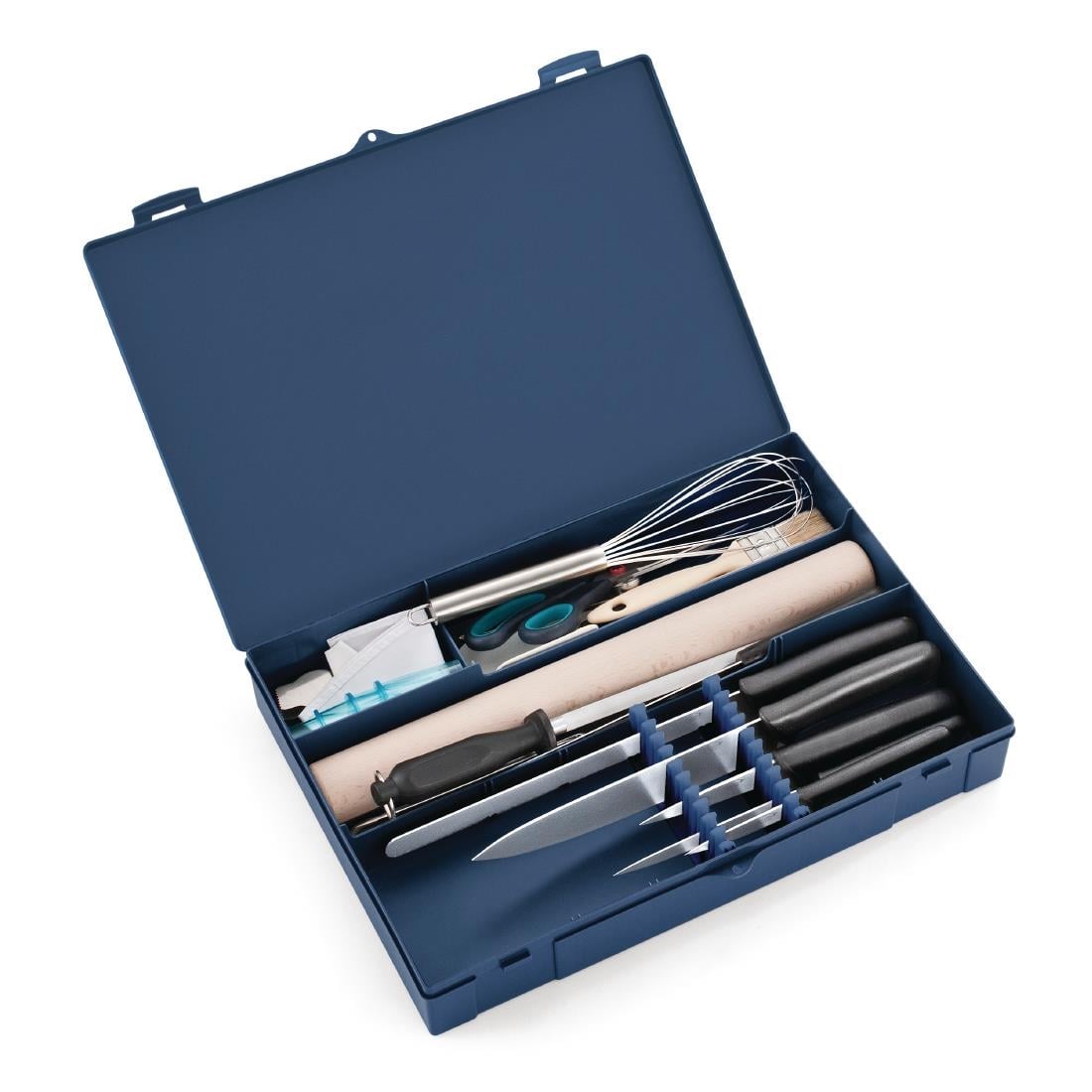 Mallette à couteaux verrouillable Deglon bleue — GC568