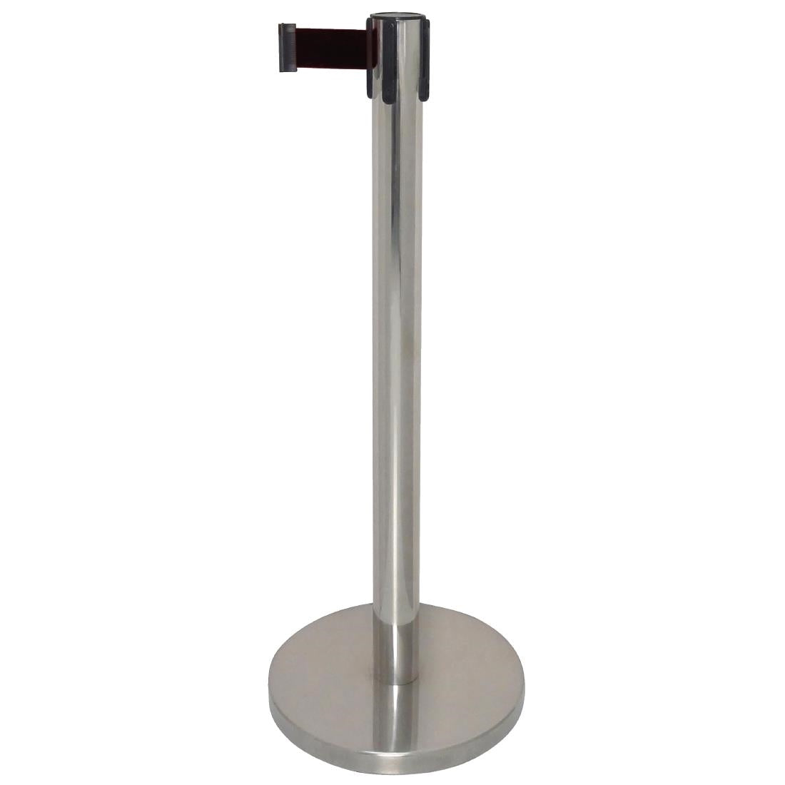 Barrière rétractable à sangle Bolero noire 3m — GG724