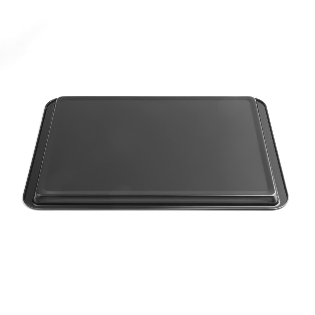 Plaque à pâtisserie antiadhésive en acier carbone Vogue 370 x 257mm — GD014