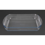 Plat à four rectangulaire en verre Pyrex 350mm — GD030