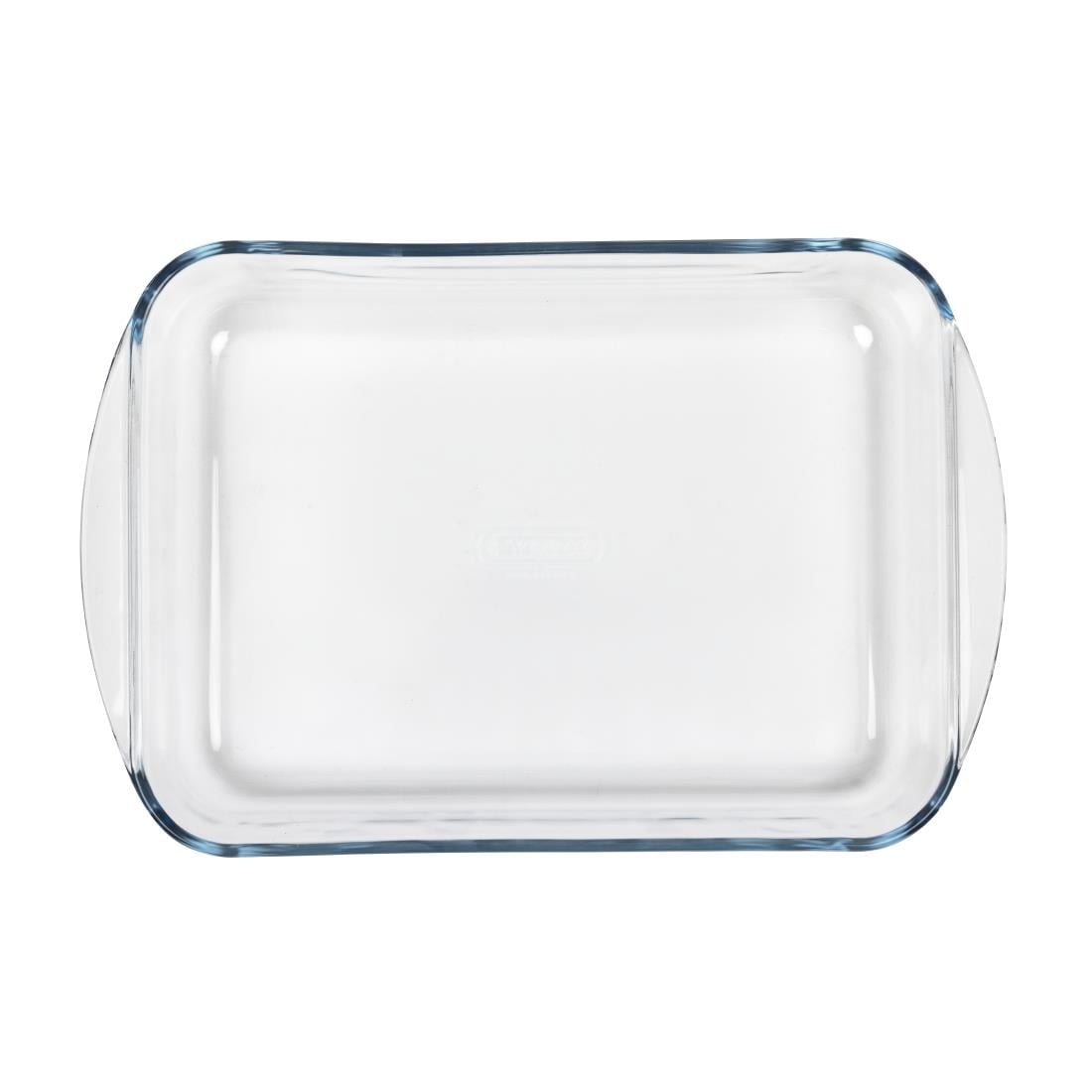 Plat à four rectangulaire en verre Pyrex 350mm — GD030