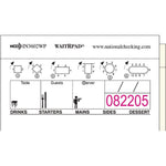 Carnets de commande autocopiants sans carbone WaitRpads (lot de 10) — GD113