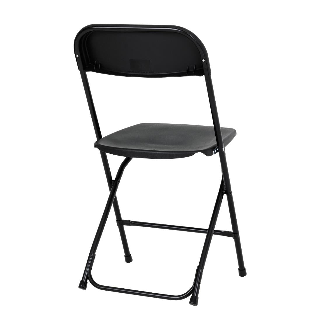 Chaises pliantes en polypropylène Bolero noires (lot de 10) — GD386