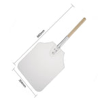 Pelle à pizza aluminium manche en bois Vogue 30,5 x 35,5 cm — GE208