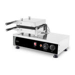 Gaufrier rotatif 2pcs gaufre de bruxelles — Combisteel 7540.0070