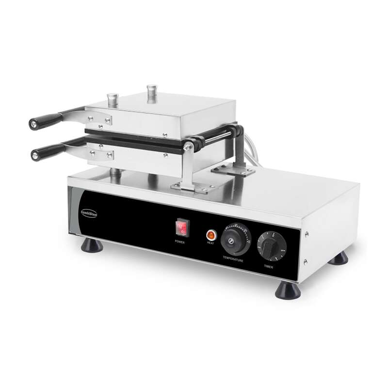 Gaufrier rotatif 2pcs gaufre de bruxelles — Combisteel 7540.0070