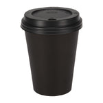 Gobelets boissons chaudes paroi simple Fiesta Recyclable noirs 340ml (lot de 1000) — GF042