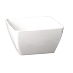 Bol carré en mélamine APS Pure blanc 125mm — GF134
