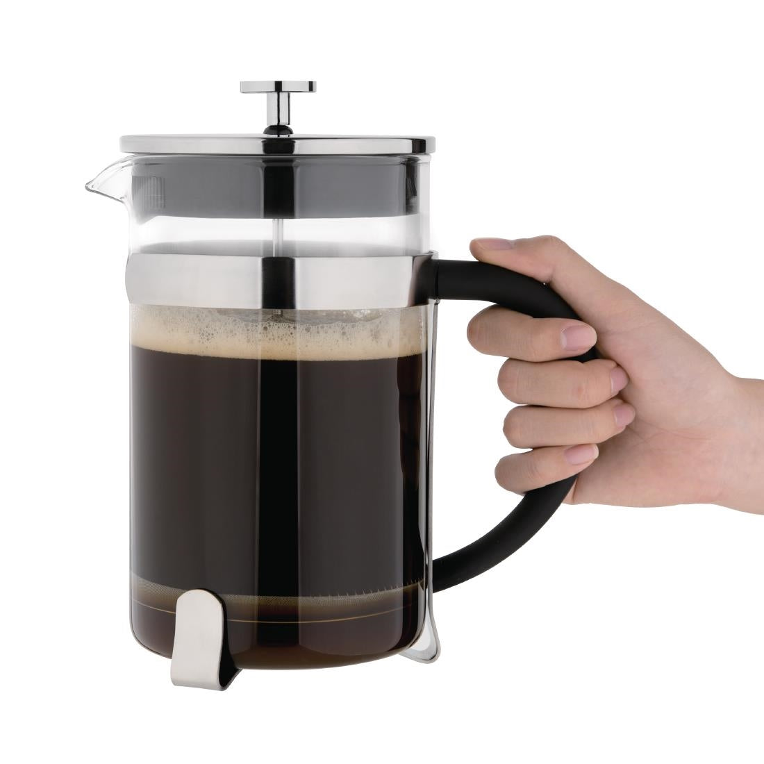 Cafetière à piston en acier inoxydable Olympia 12 tasses — GF233