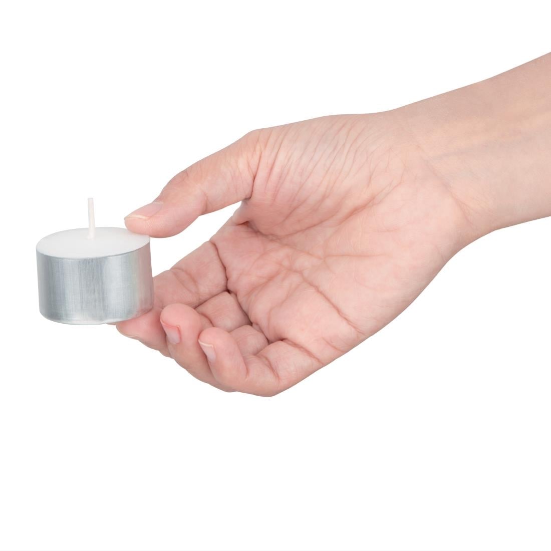 Bougies chauffe-plat 8 heures Olympia (Lot de 75) — GF449