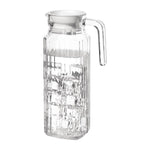 Pichet rainuré en verre Olympia (lot de 6) — GF922