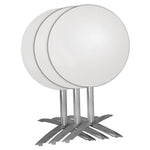 Pied de table à plateau basculant Bolero aluminium — GF962