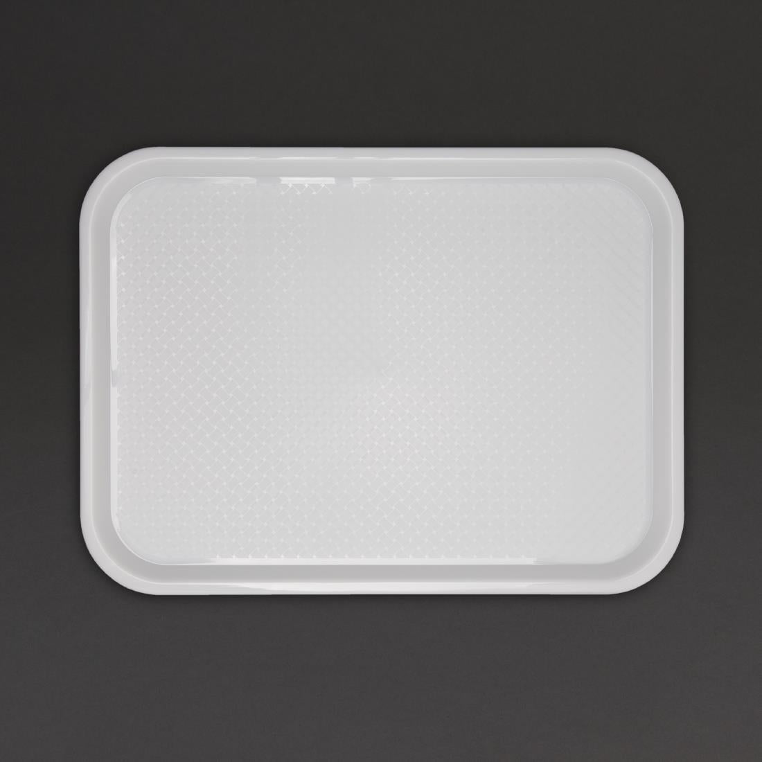Plateau self-service Olympia Kristallon blanc 450 x 350mm — GF997