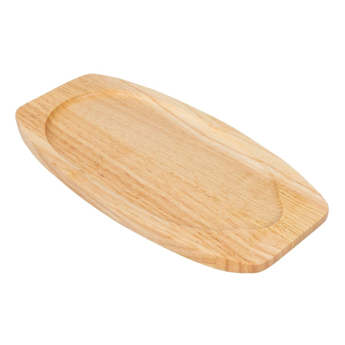 Support en bois d'hévéa pour plat en fonte 286x149 GG133 Olympia — GG135
