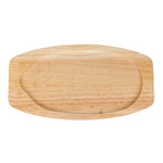 Support en bois d'hévéa pour plat en fonte 286x149 GG133 Olympia — GG135