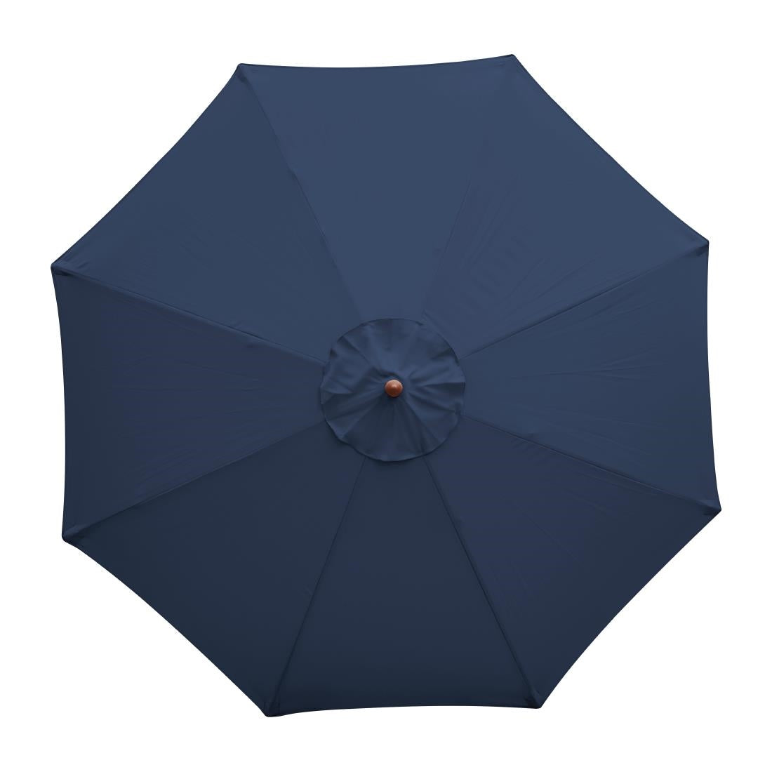 Parasol rond Bolero 2,5m bleu marine — GG496