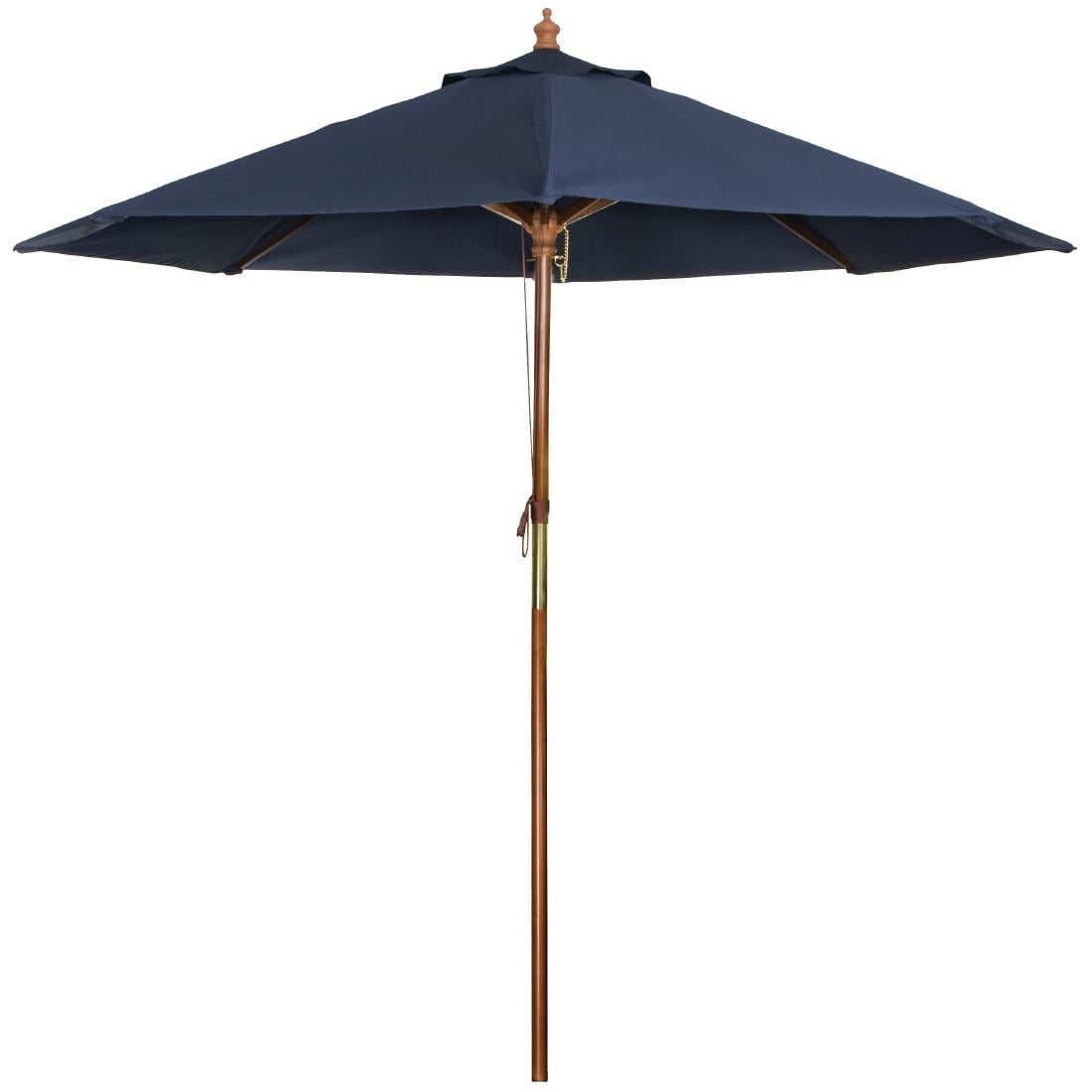 Parasol rond Bolero 3m bleu marine — GG497