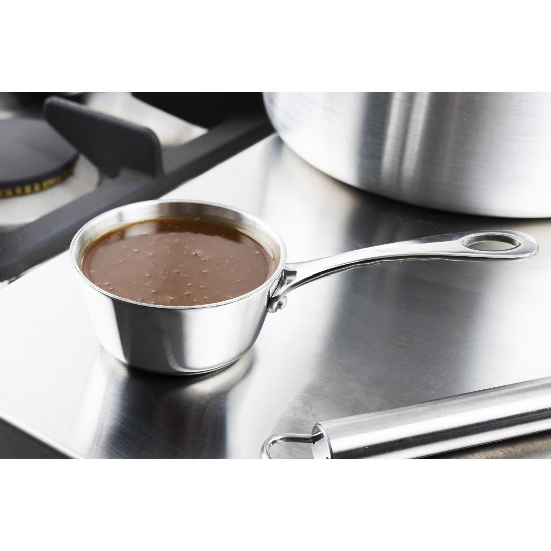 Mini saucière en acier inoxydable Vogue 85mm — GG760