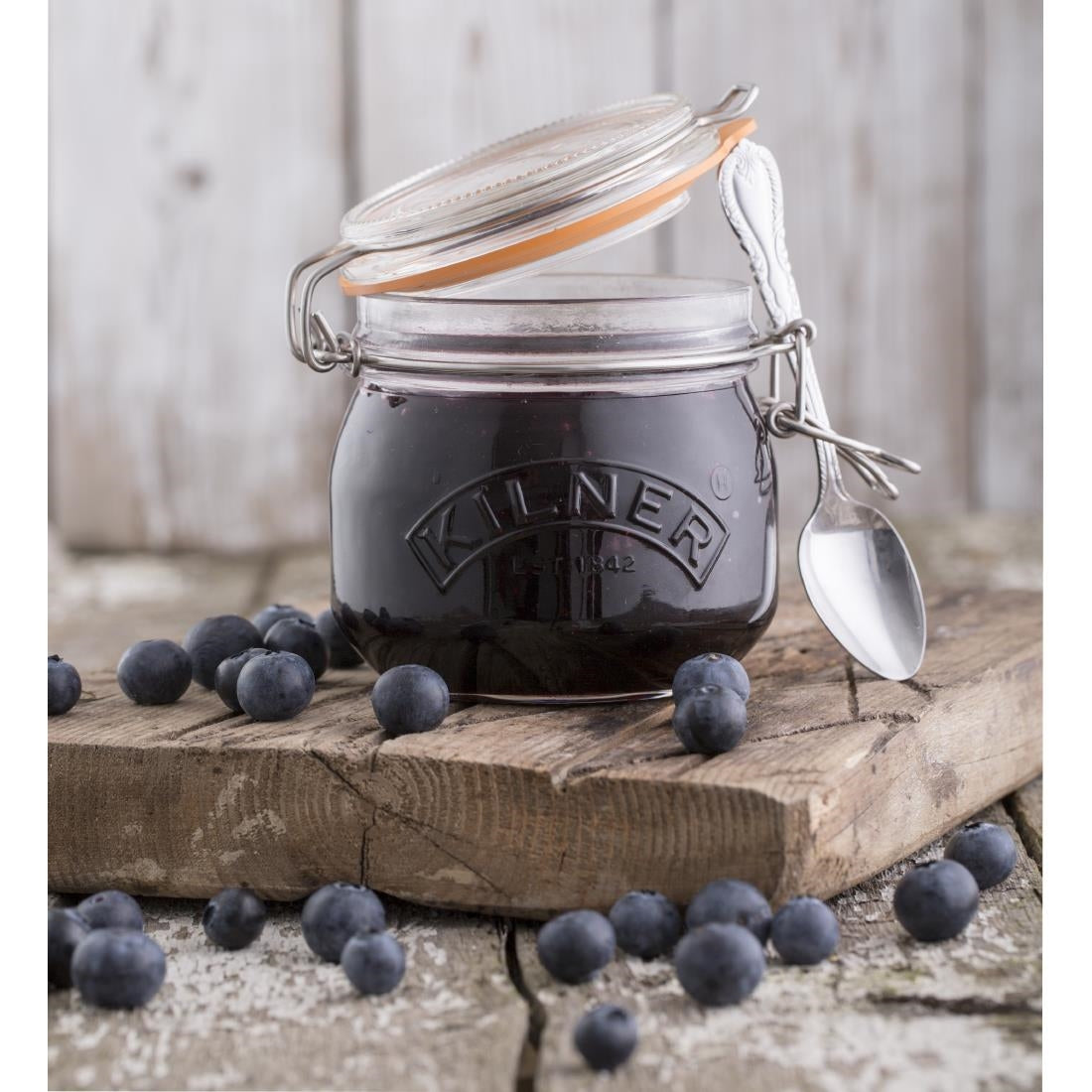 Bocal à conserve avec clip Kilner 0,5L — GG781