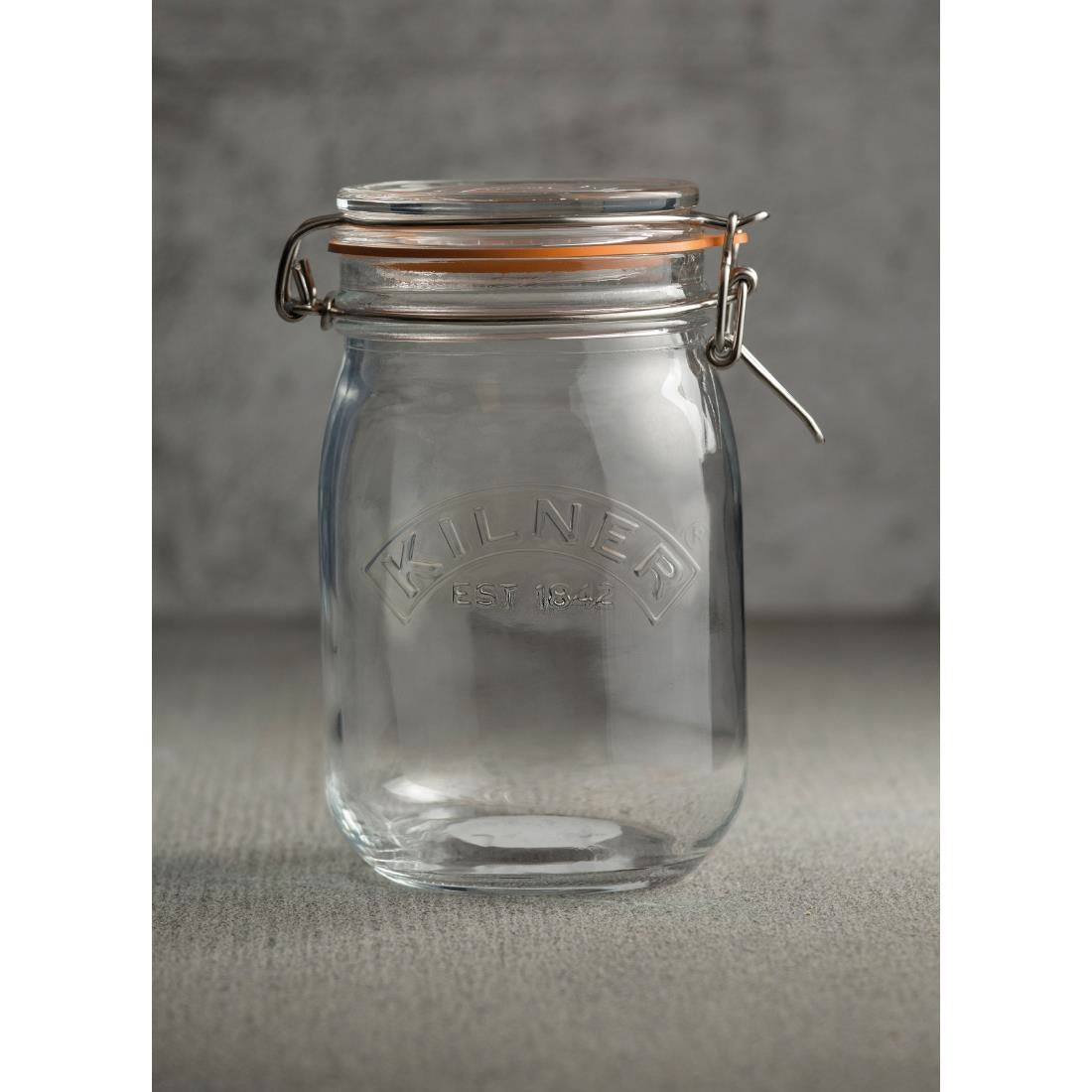 Bocal à conserve avec clip Kilner 1L — GG782