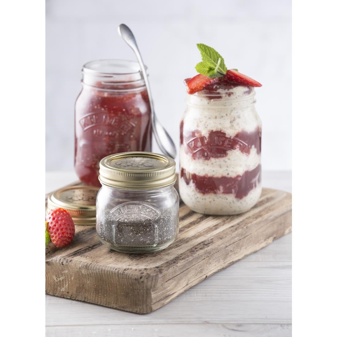 Bocal à conserves couvercle vis Kilner 250ml — GG784