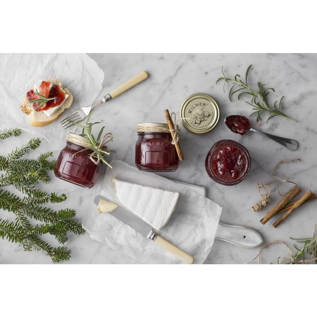 Bocal à conserves couvercle vis Kilner 250ml — GG784