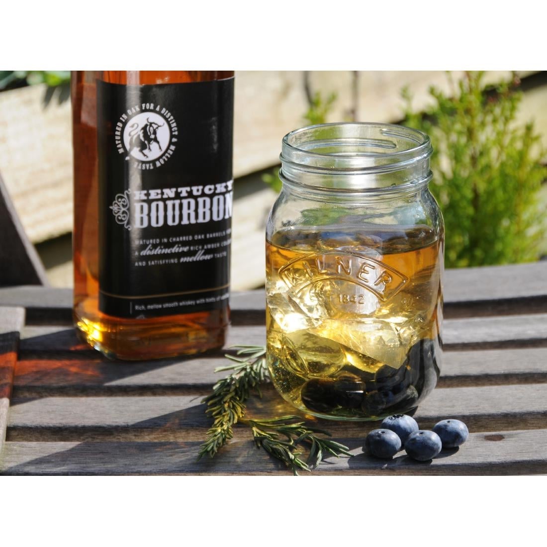 Bocal à conserves couvercle vis Kilner 500ml — GG785