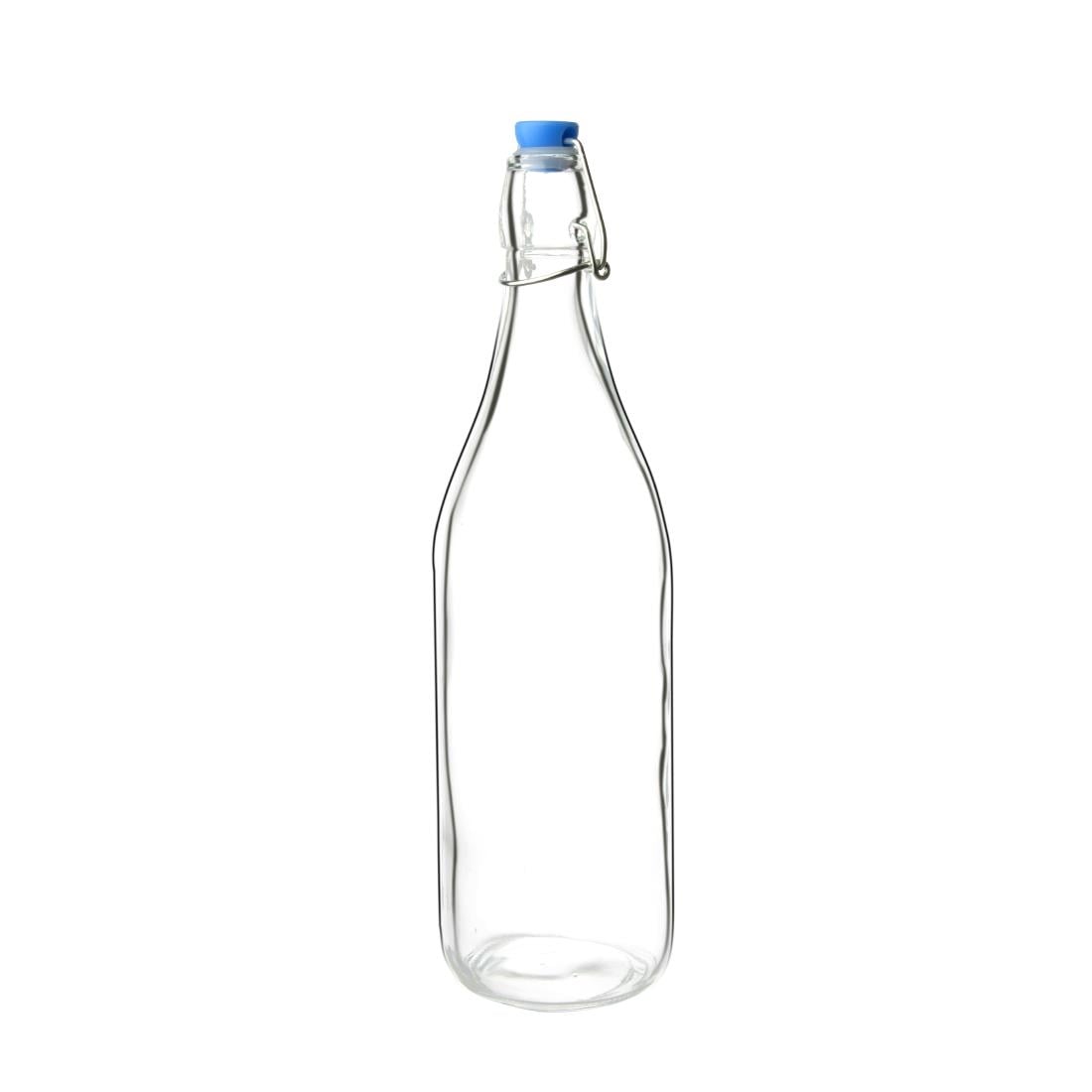 Bouteille d'eau en verre Olympia 1L (lot de 6) — GG930