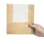 Sachets panini kraft compostables Vegware (lot de 500) — GH019