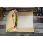 Sachets panini kraft compostables Vegware (lot de 500) — GH019