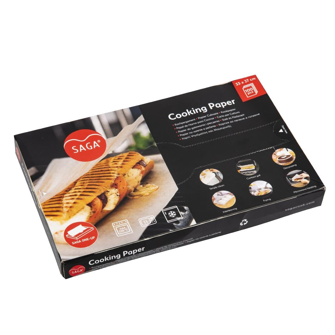 Papier cuisson panini (lot de 100) — GH038
